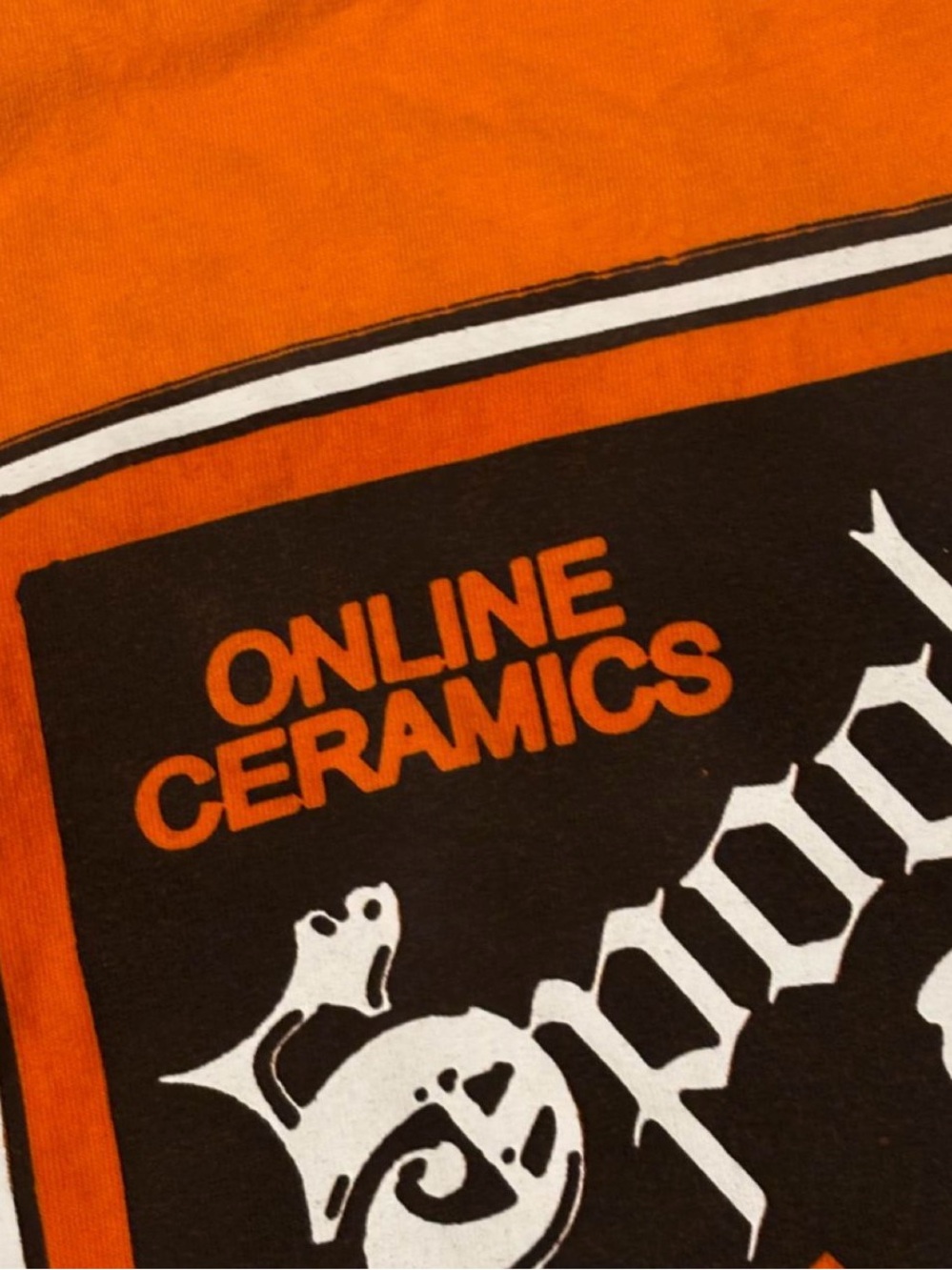 Online Ceramics x Haunted Wagon 2019 Spooky October Long Sleeve T-Shirt